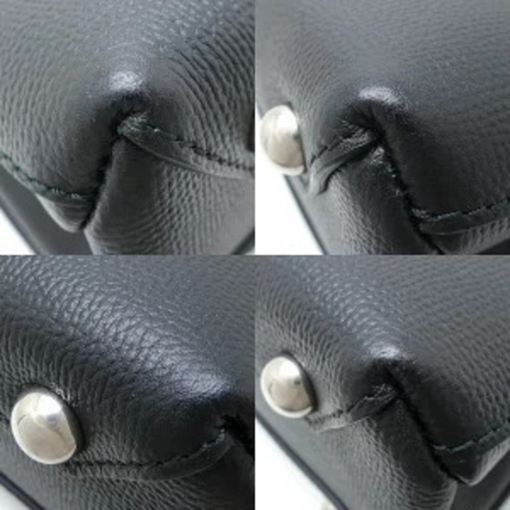 BURBERRY Banner Leather Bag Black - Picture 6 of 9